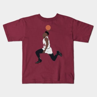 Donovan Mitchell Slam Dunk (Cavs) Kids T-Shirt